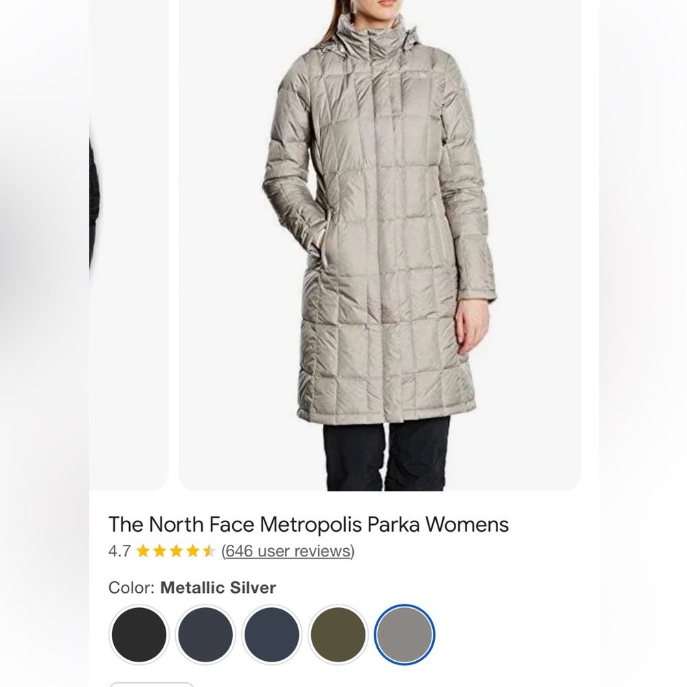 THE NORTH FACE METROPOLIS PARKA WOMEN'S